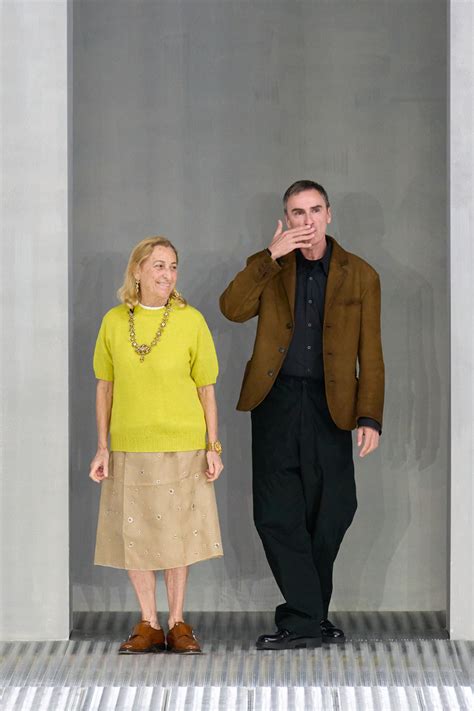 olivier rizzo prada|Miuccia Prada and Raf Simons Talk Fashion, Art, Business .